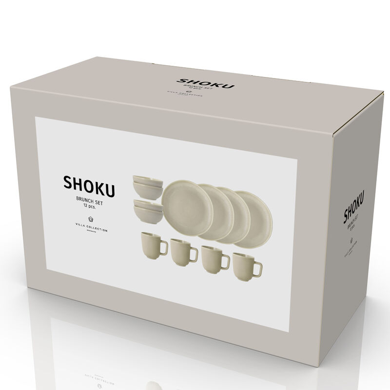 Shoku Brunch set 12 parts