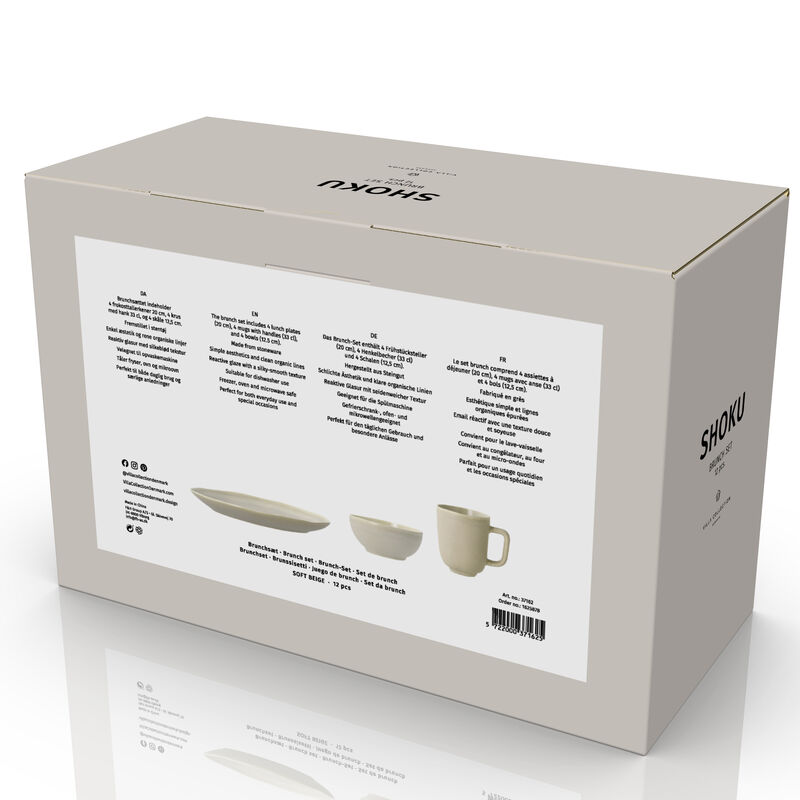 Shoku Brunch set 12 parts